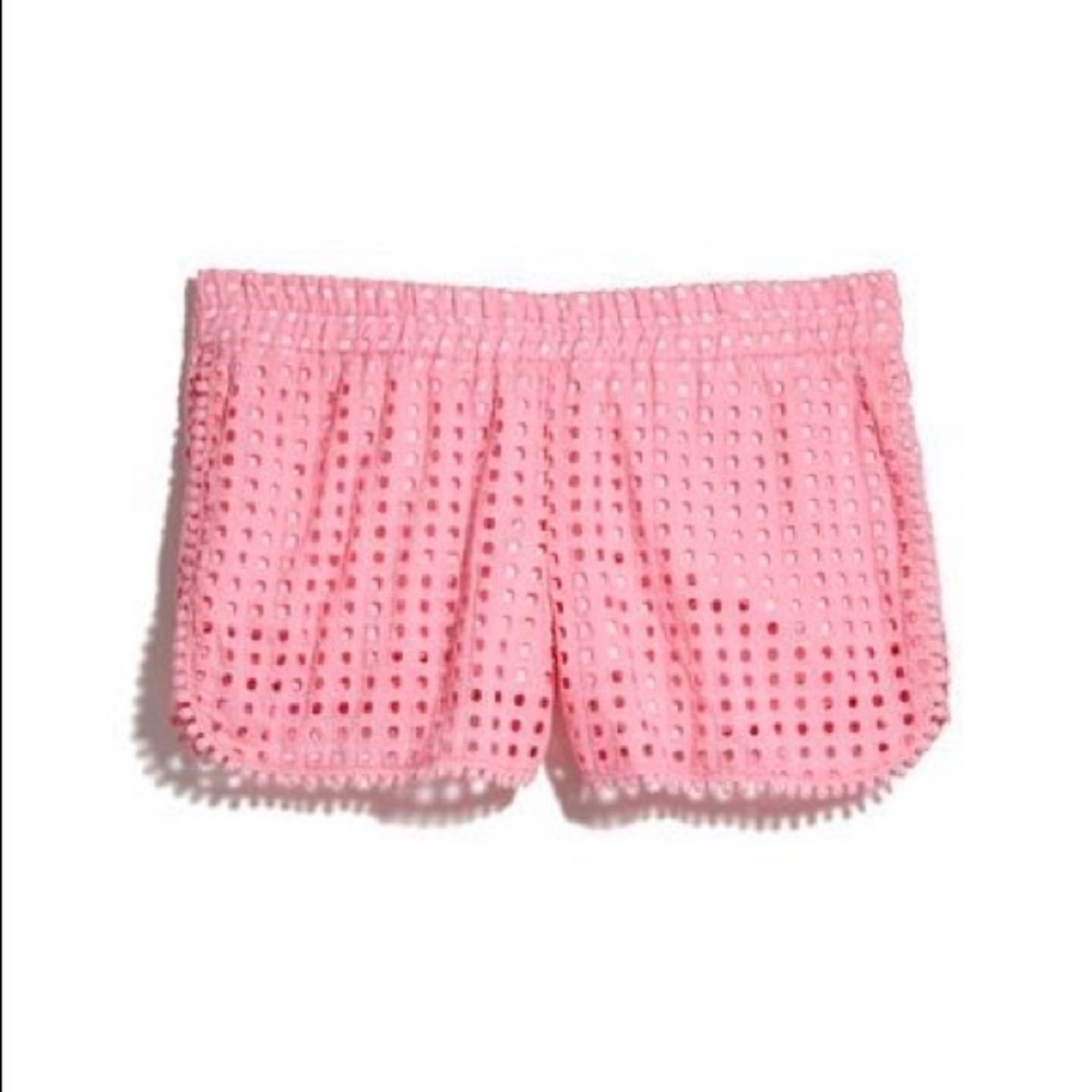 Lilly Pulitzer Target Kids Pink Eyelet Shorts